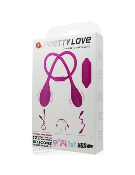 PRETTY LOVE - Estimulador Unisex Dream Lovers Whip 2 | SexPlace.MX