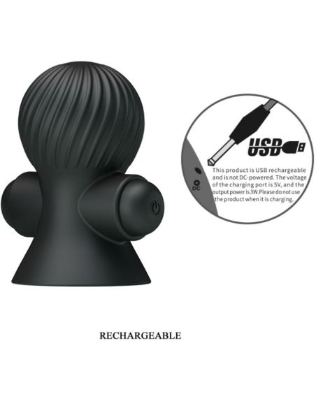 PRETTY LOVE - Estimuladores Pezones 12 Modos Vibración | SexPlace.MX