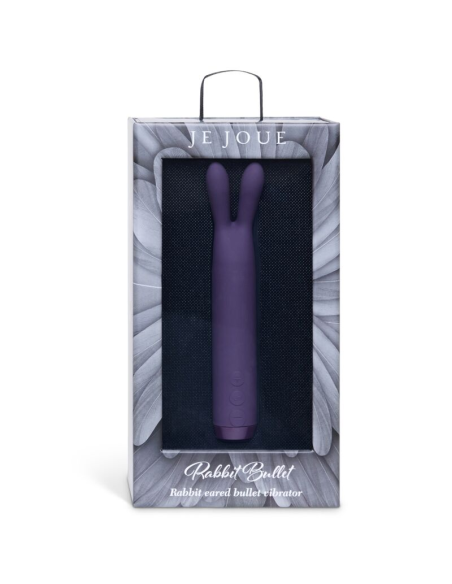 JE JOUE - Bala Vibradora Rabbit Lila | Placer Intenso con Orejas Flexibles y 7 Modos de Vibración