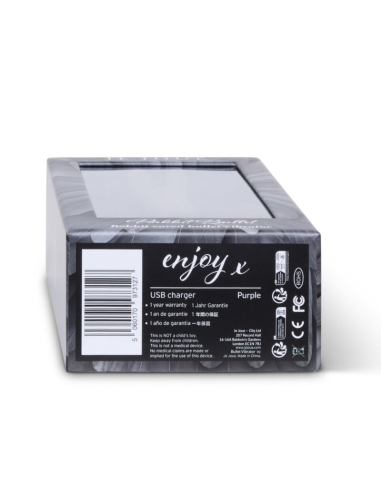 JE JOUE - Bala Vibradora Rabbit Lila | Placer Intenso con Orejas Flexibles y 7 Modos de Vibración