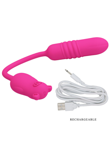 PRETTY LOVE - NOBIKUMA Bala Vibradora De Silicona Rosa | SexPlace.MX