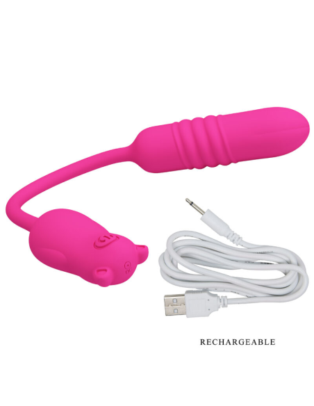 PRETTY LOVE - NOBIKUMA Bala Vibradora De Silicona Rosa | SexPlace.MX