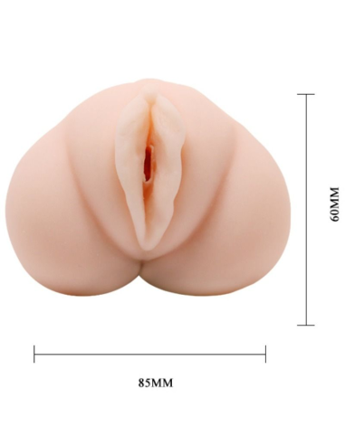 CRAZY BULL - Masturbador Vagina con Balas Vibradoras | SexPlace.MX