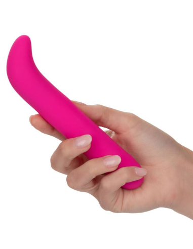 CALEXOTICS - BLISS G VIBE ROSA: Vibrador Punto G de Silicona Líquida con 10 Velocidades Intensas y Diseño Curvado