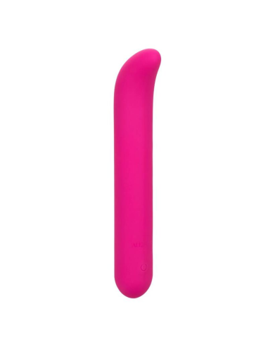 CALEXOTICS - BLISS G VIBE ROSA: Vibrador Punto G de Silicona Líquida con 10 Velocidades Intensas y Diseño Curvado