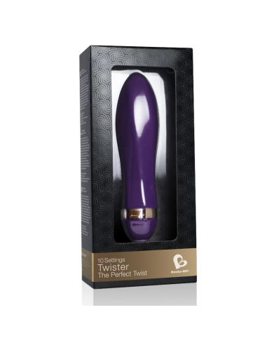 ROCKS-OFF Twister Vibrador 10 Modos - Placer Profundo y Diseño Elegante