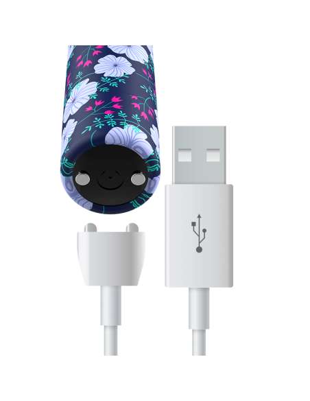 Custom Bullets - Bala Recargable con 10 Intensidades | Placer Elegante y Portátil