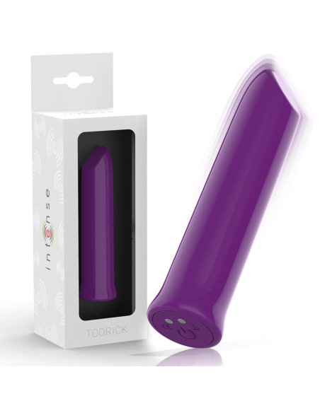 Bala Estimuladora de Clítoris Violeta Todrick - INTENSE | 10 Modos de Vibración y Diseño Elegante