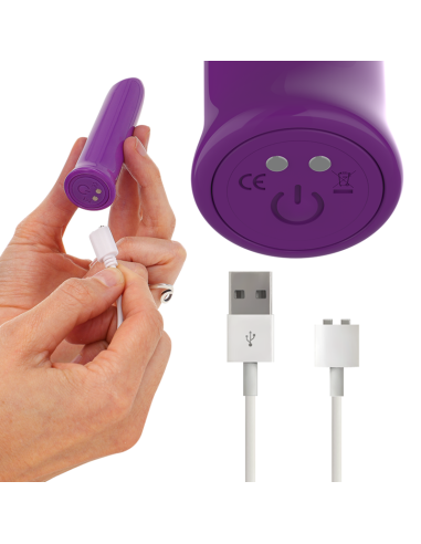 Bala Estimuladora de Clítoris Violeta Todrick - INTENSE | 10 Modos de Vibración y Diseño Elegante