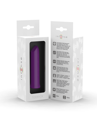 Bala Estimuladora de Clítoris Violeta Todrick - INTENSE | 10 Modos de Vibración y Diseño Elegante