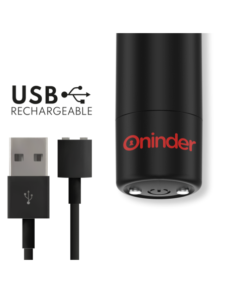 ONINDER - BERLIN BALA VIBRADORA NEGRO - APP GRATUITA