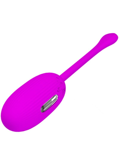 PRETTY LOVE - SHOCK: Huevo Vibrador Recargable con Electroshock y 7 Modos de Vibración para Placer Discreto y Versátil