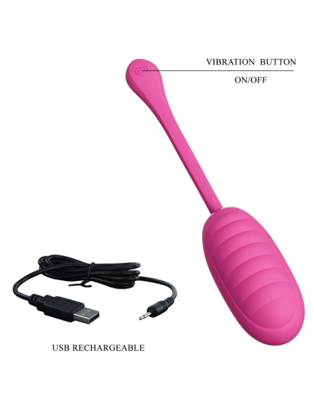 PRETTY LOVE - CATALINA Huevo Vibrador Recargable Rosa | SexPlace.MX