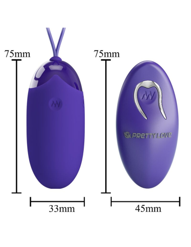 PRETTY LOVE - BERGER YOUTH Huevo Vibrador Control Remoto | SexPlace.MX