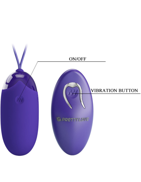 PRETTY LOVE - BERGER YOUTH Huevo Vibrador Control Remoto | SexPlace.MX