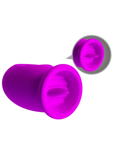 PRETTY LOVE - DAISY Huevo Dual Vibrador Recargable Morado| SexPlace.MX
