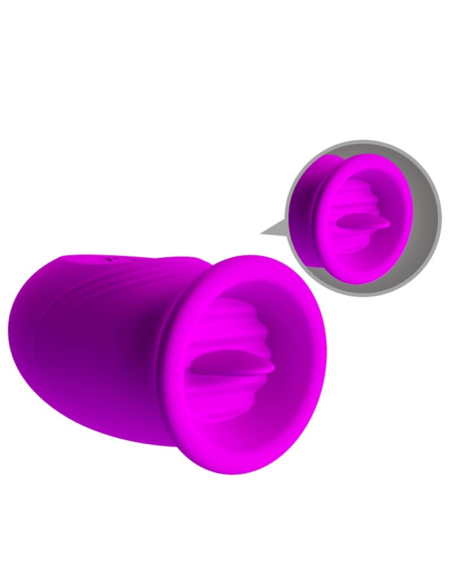 PRETTY LOVE - DAISY Huevo Dual Vibrador Recargable Morado| SexPlace.MX