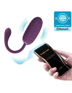 PRETTY LOVE - CASPER Huevo Vibrador Recargable Morado | SexPlace.MX