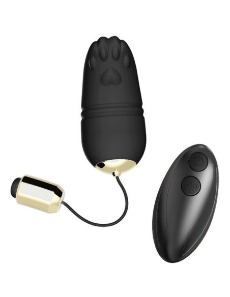 ARMONY Kitty Huevo Vibrador Punto G Control Remoto Negro - Placer Erótico y Calidad Premium