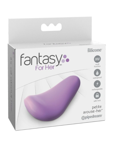 FANTASY FOR HER - Masajeador Petite Arouse-Her: Placer Intenso y Discreto para Ella