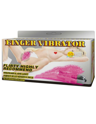 BAILE - Finger Vibrator Masajeador Estimulante para Placer Intenso | 10 Modos de Vibración