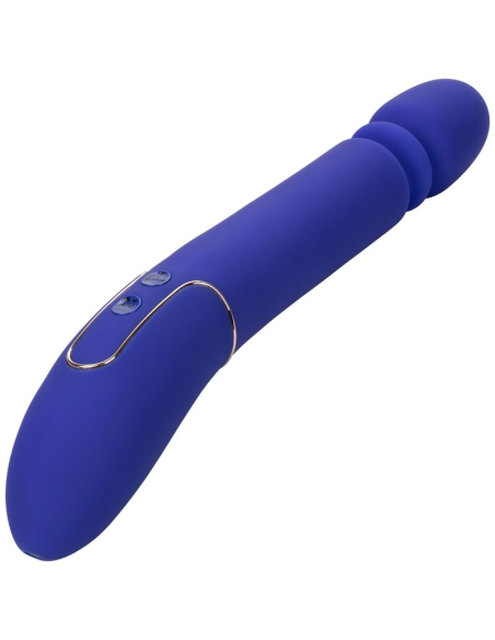 CALEXOTICS - SHAMELESS SLIM THUMPER Masajeador Azul | SexPlace.MX