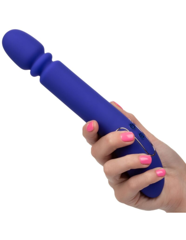 CALEXOTICS - SHAMELESS SLIM THUMPER Masajeador Azul | SexPlace.MX