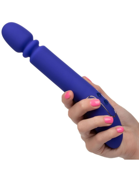 CALEXOTICS - SHAMELESS SLIM THUMPER Masajeador Azul | SexPlace.MX