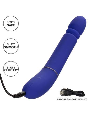 CALEXOTICS - SHAMELESS SLIM THUMPER Masajeador Azul | SexPlace.MX