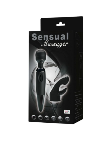 BAILE - Sensual Masajeador con Cabezal Intercambiable para Placer y Estimulación