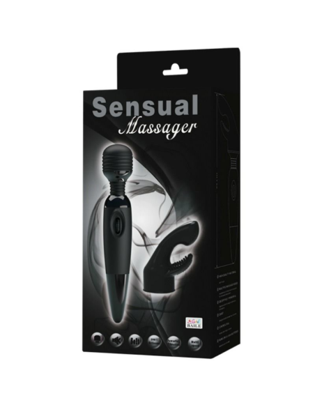 BAILE - Sensual Masajeador con Cabezal Intercambiable para Placer y Estimulación