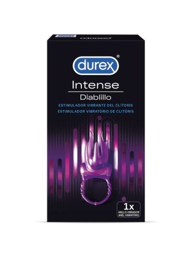 DUREX Intense Diablillo: Anillo Vibrador para Estimulación Clitoriana Potente y Discreta