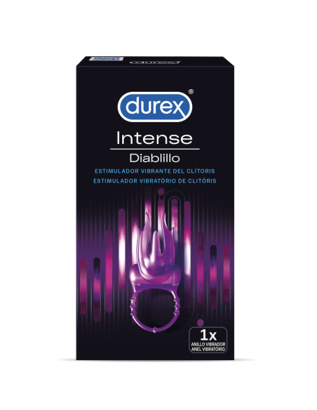 DUREX Intense Diablillo: Anillo Vibrador para Estimulación Clitoriana Potente y Discreta