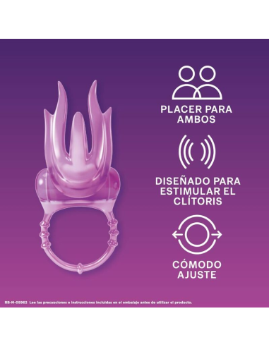 DUREX Intense Diablillo: Anillo Vibrador para Estimulación Clitoriana Potente y Discreta