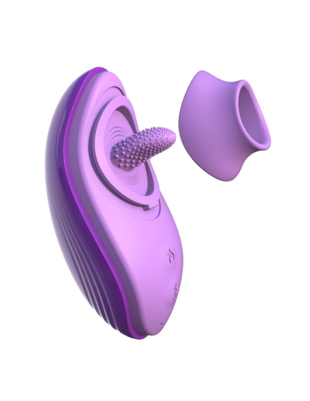 FANTASY FOR HER - Lengua Estimuladora de Silicona con Calor y Vibración para Placer Intenso