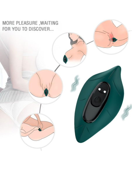 ARMONY - Estimulador y Vibrador Control Remoto Verde | Placer Personalizado y Resistente al Agua