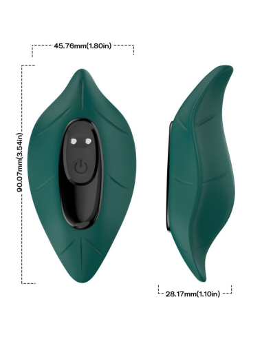 ARMONY - Estimulador y Vibrador Control Remoto Verde | Placer Personalizado y Resistente al Agua