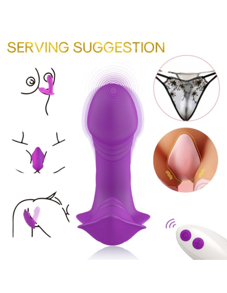 ARMONY Whistle: Vibrador Introducible con Control Remoto - Placer Discreto y Personalizable