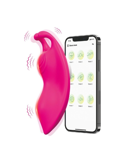 ARMONY Honeybee Panties Vibrador Punto G Fucsia - Discreta Estimulación con App Gratuita