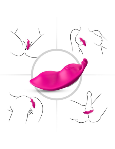 ARMONY Honeybee Panties Vibrador Punto G Fucsia - Discreta Estimulación con App Gratuita