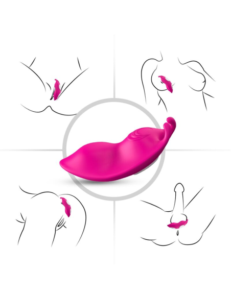 ARMONY Honeybee Panties Vibrador Punto G Fucsia - Discreta Estimulación con App Gratuita