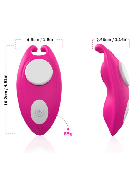 ARMONY Honeybee Panties Vibrador Punto G Fucsia - Discreta Estimulación con App Gratuita