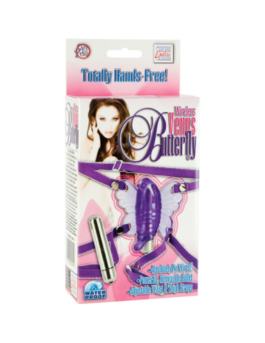 Masaeador de Clítoris CALEXOTICS: Mariposa Vibrante