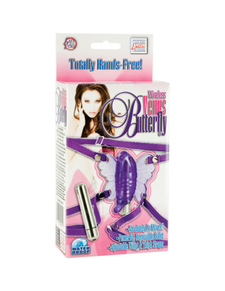 Masaeador de Clítoris CALEXOTICS: Mariposa Vibrante