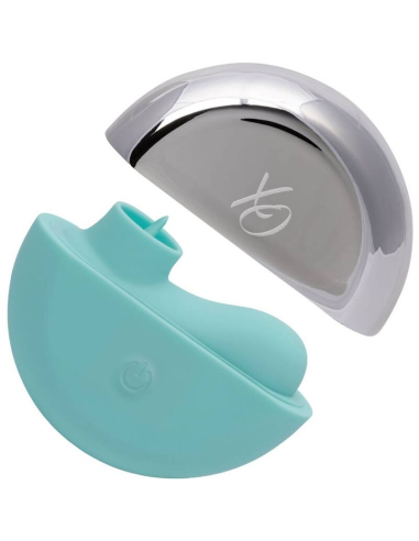 Ovation Rave: Estimulador Verde Agua de CalExotics - 10 Velocidades y Diseño Ergonómico