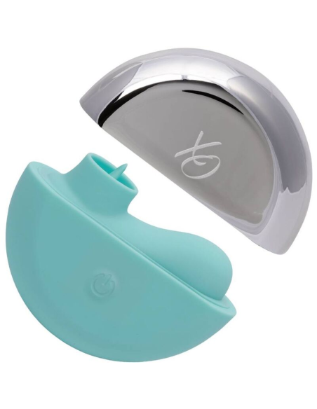 Ovation Rave: Estimulador Verde Agua de CalExotics - 10 Velocidades y Diseño Ergonómico