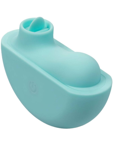 Ovation Rave: Estimulador Verde Agua de CalExotics - 10 Velocidades y Diseño Ergonómico