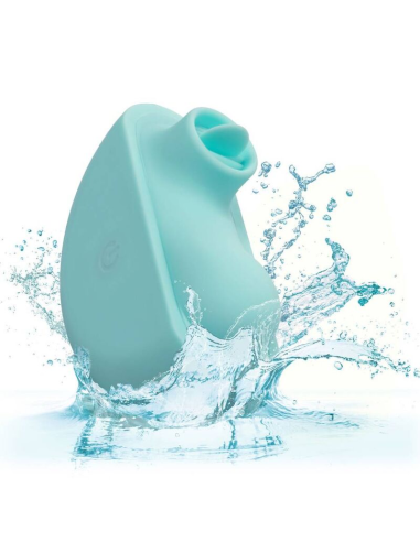 Ovation Rave: Estimulador Verde Agua de CalExotics - 10 Velocidades y Diseño Ergonómico