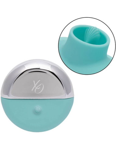 Ovation Rave: Estimulador Verde Agua de CalExotics - 10 Velocidades y Diseño Ergonómico