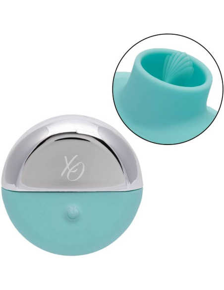 Ovation Rave: Estimulador Verde Agua de CalExotics - 10 Velocidades y Diseño Ergonómico